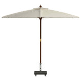 Vidaxl parasolvoet zwart 45 x 25 x 45 cm graniet