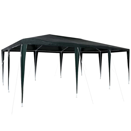 Vidaxl partytent groen 600 x 400 x 266 cm polyethyleen en staal