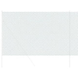 Vidaxl kettenschakelhek groen 10 x 1,6 m staal