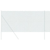 Vidaxl kettenschakelhek groen 25 x 0,8 m staal
