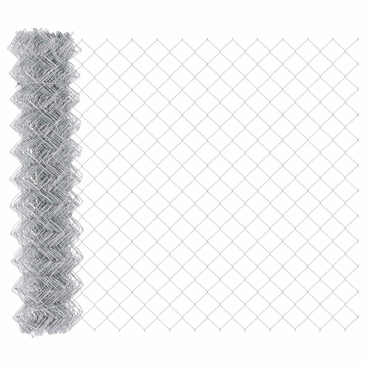 Vidaxl kettenschakelhek zilver 10 x 1,4 m gegalvaniseerd staal