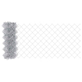Vidaxl kettenschakelhek zilver 25 x 0,8 m gegalvaniseerd staal