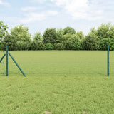 Vidaxl hexagon hek groen 0.4 x 10 m staal