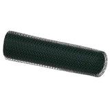 Vidaxl hexagon hek groen 0,6 x 100 m pvc