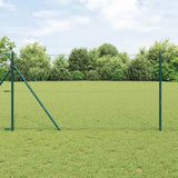 Vidaxl hexagon hek groen 1,4 x 100 m pvc