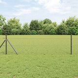 Vidaxl hexagon hek grijs 1,2 x 100 m pvc