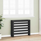 Vidaxl radiatorafdekking zwart eiken 104 x 20 x 82 cm bewerkt hout