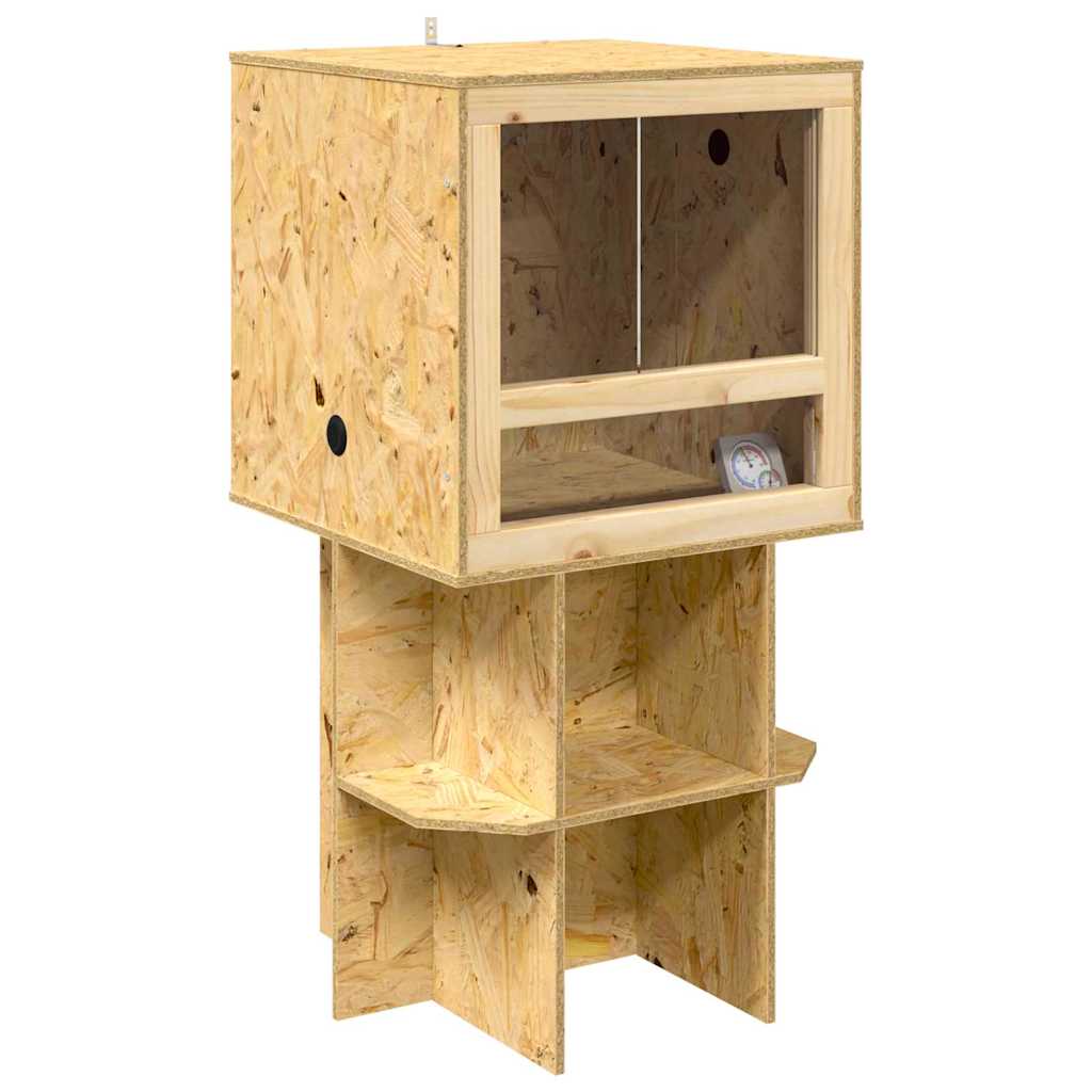 Vidaxl terrarium bruin 50 x 50 x 100 cm osb