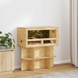 Vidaxl terrarium bruin 80 x 40 x 90 cm osb