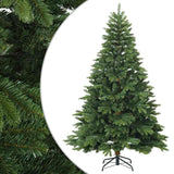 Vidaxl kunstmatige inklapbare kerstboom groen 180 cm pvc, pe en staal