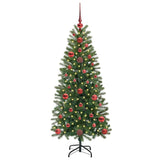 Vidaxl kunstkerstboom met 150 led met standaard groen 120 cm pe en pvc