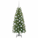 Vidaxl kunstkerstboom met 150 led met standaard groen 120 cm pe en pvc