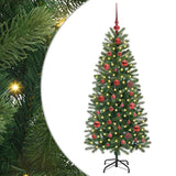 Vidaxl kunstkerstboom met 150 led met standaard groen 150 cm pe en pvc