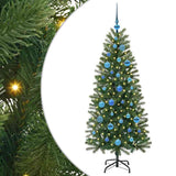 Vidaxl kunstkerstboom met 150 led met standaard groen 150 cm pe en pvc