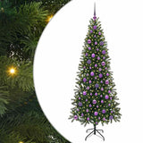 Vidaxl kunstkerstboom met 300 led met standaard groen 180 cm pe en pvc