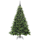 Vidaxl kunstkerstboom met 300 led met standaard groen 180 cm pe en pvc