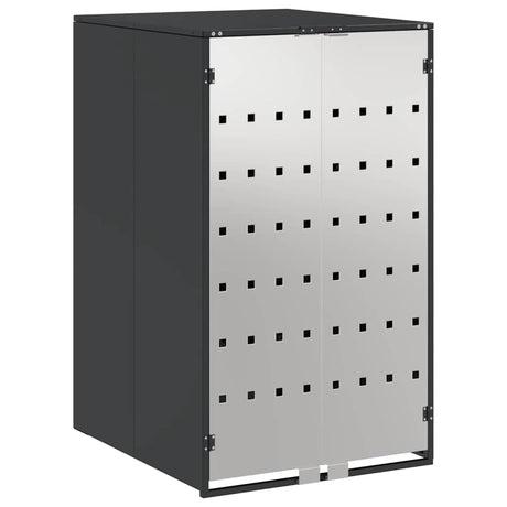 Vidaxl afvalcontaineropslag met gasliftdeksel voor 240l container