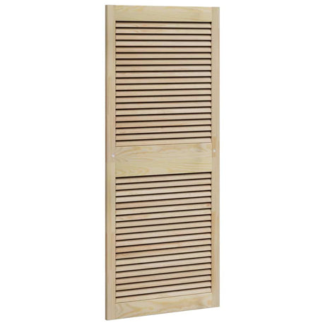 Vidaxl kastdeur naturel 140,5 x 2,1 x 59,5 cm massief grenenhout