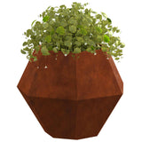 Vidaxl plantenbak roestig 50 x 50 x 40 cm cortenstaal