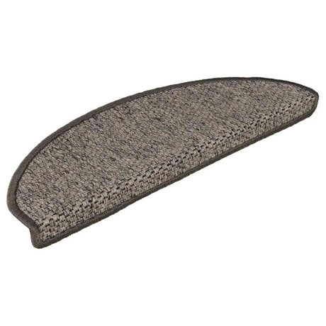 Vidaxl trapmatten zelfklevend sisal-look 30 st 65x21x4 cm grijs-beige