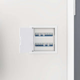 Vidaxl toegangs-panelen 2 pcs wit 20 x 20 cm abs kunststof