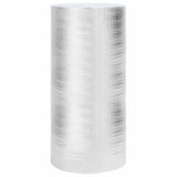 Vidaxl radiatorfolie zilver 10 x 1 m polyetheen