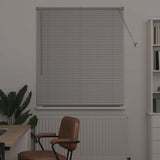 Vidaxl venetiaanse jaloezieën zilver 130 x 110 cm aluminium