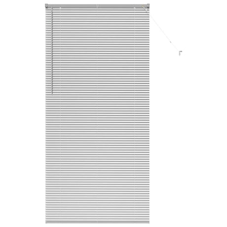 Vidaxl venetiaanse jaloezieën zilver 220 x 100 cm aluminium