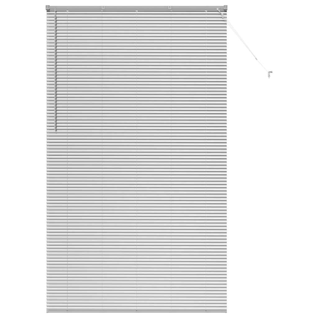 Vidaxl venetiaanse jaloezieën zilver 220 x 135 cm aluminium