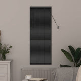 Vidaxl venetiaanse jaloezieën zwart 130 x 45 cm aluminium