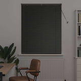 Vidaxl venetiaanse jaloezieën zwart 130 x 105 cm aluminium