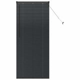 Vidaxl venetiaanse jaloezieën zwart 175 x 70 cm aluminium