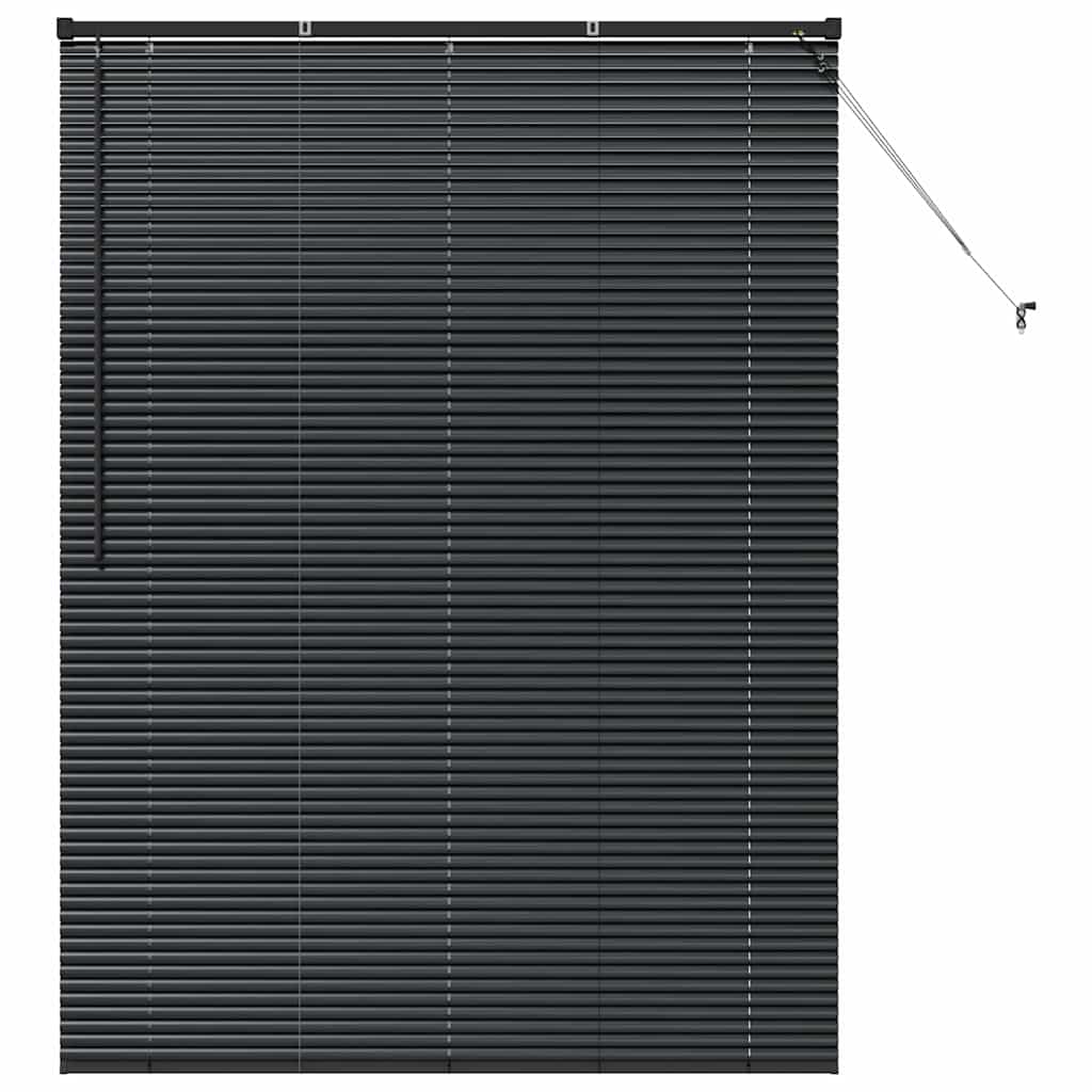 Vidaxl venetiaanse jaloezieën zwart 175 x 135 cm aluminium