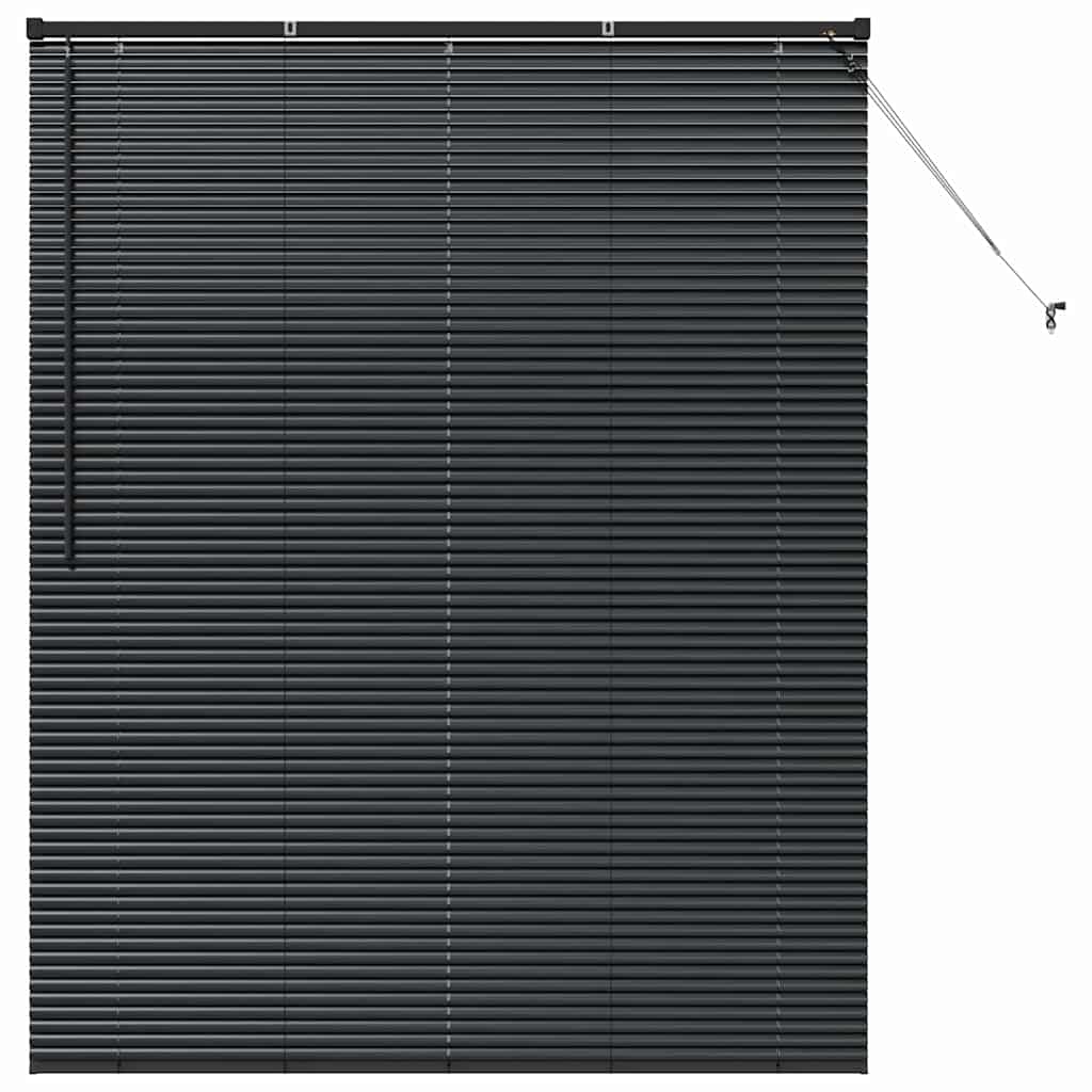 Vidaxl venetiaanse jaloezieën zwart 175 x 145 cm aluminium