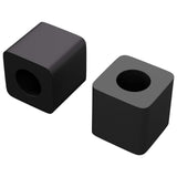 Vidaxl ladehouder 2 pcs zwart 15 x 15 x 15mm pp copolymeer