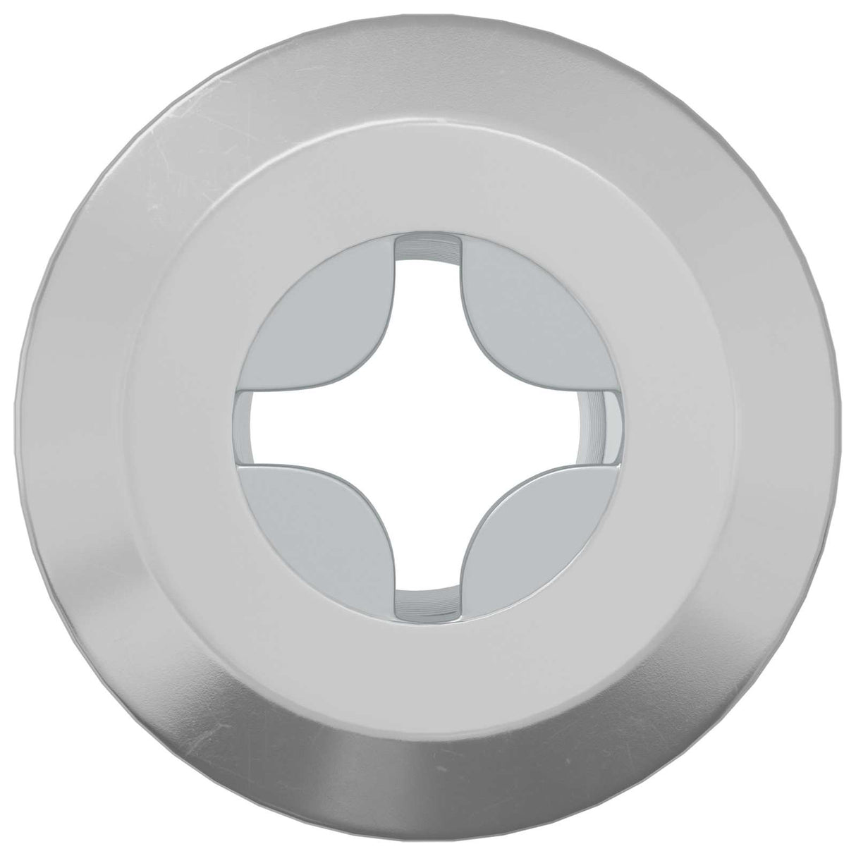 Vidaxl slotmoer 12 pcs nikkel m6 x 15 mm staal