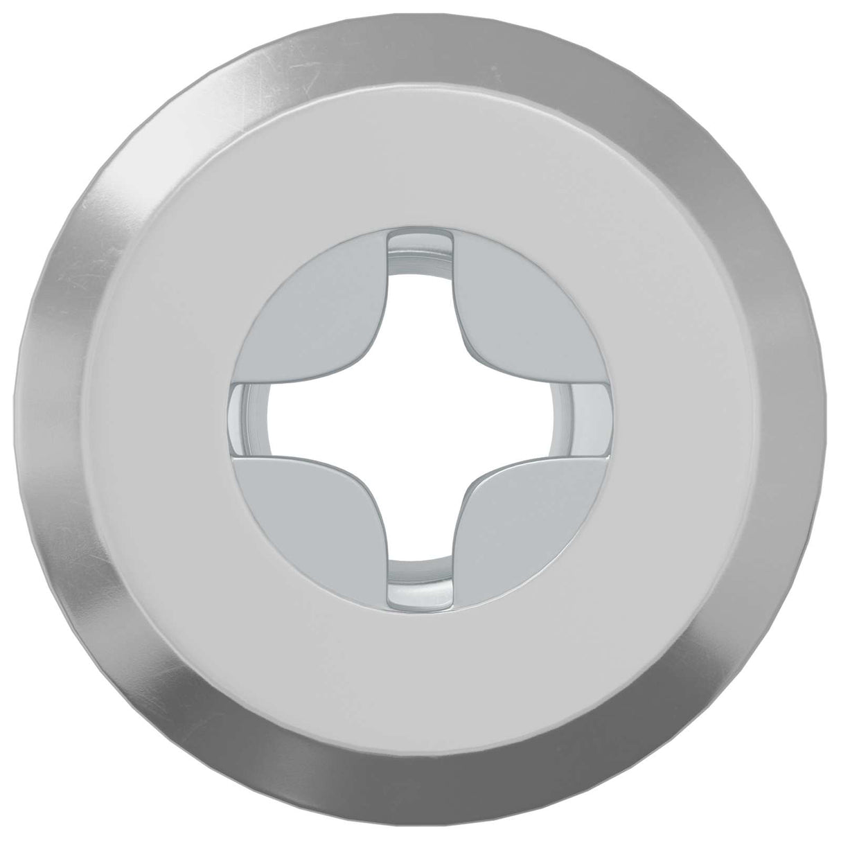 Vidaxl slotmoer 12 pcs zilver m6 x 15 mm staal
