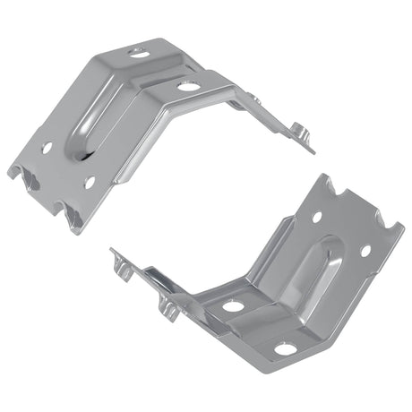Vidaxl beugel 2 pcs verzinkt 106 x 55 x 1,5mm staal