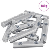 Vidaxl moer 413 pcs verzinkt 60 x 12 mm ijzer