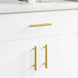 Vidaxl kasthandgreep 510 pcs goud 150 mm roestvrij staal