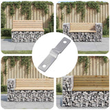 Vidaxl strijkplaat 12 pcs zilver 50 x 10 x 1,2 mm ijzer