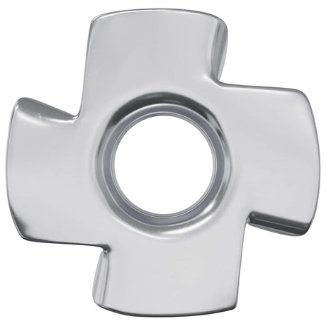Vidaxl gestanste t-moer 2 pcs zilver m6 mm staal