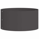 Vidaxl plantenring zwart 40 x 40 x 20 cm koudgewalst staal
