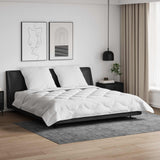Vidaxl dekbed met kussen 3 pcs wit microfibre