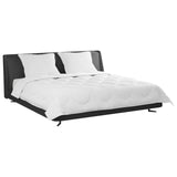 Vidaxl dekbed met kussen 3 pcs wit microvezel