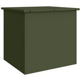 Vidaxl buitenopslagdoos olijf groen 55 x 50,5 x 50 cm staal