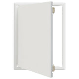 Vidaxl toegangs paneel wit 43.5 x 33 x 3 cm staal