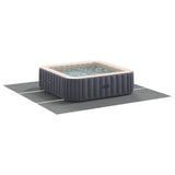 Vidaxl zwembad grondzeil lichtgrijs 396 x 396 x 0,1 cm
