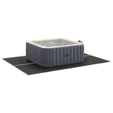 Vidaxl zwembad grondzeil zwart 300 x 220 x 0,1 cm niet-geweven stof