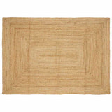 Vidaxl gebied tapijt beige 200 x 290 cm jute
